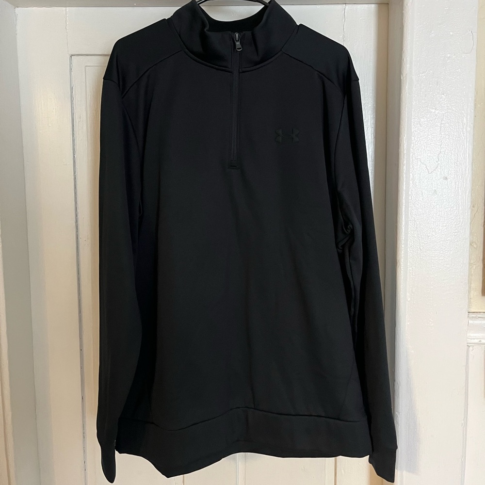 Under Armour Men's Black 1/4 zip